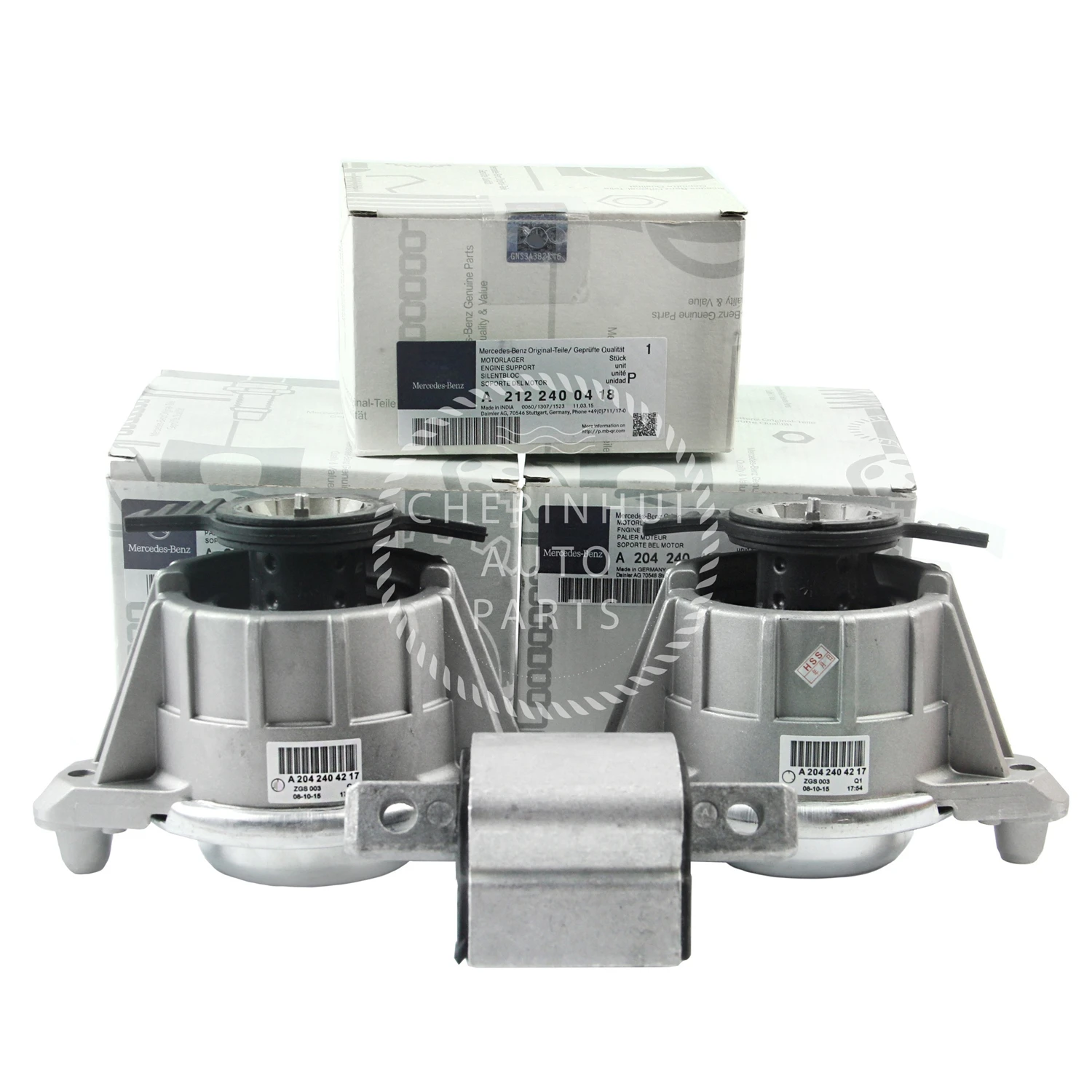 Suitable for Mercedes Benz W204 engine transmission bracket A2042400917 A2042404317 A2122400418 A212240181 8A21222400500