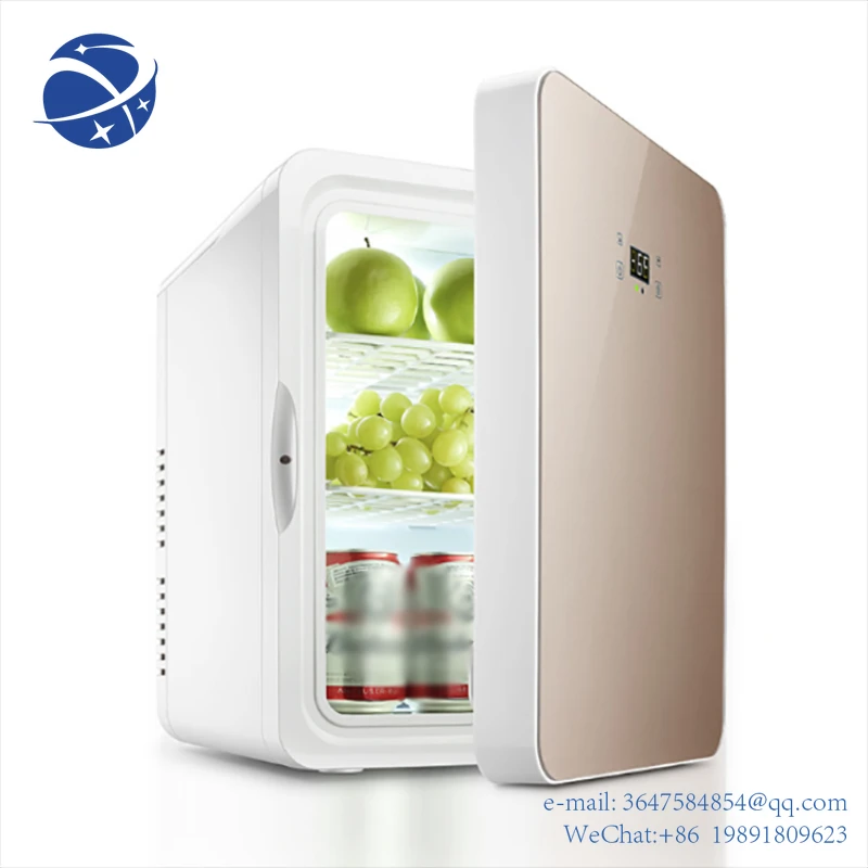 

Yun Yi22L Digital Display Portable Fridge Auto DC12V Car Mini Refrigerator Electric Fridgeelectric