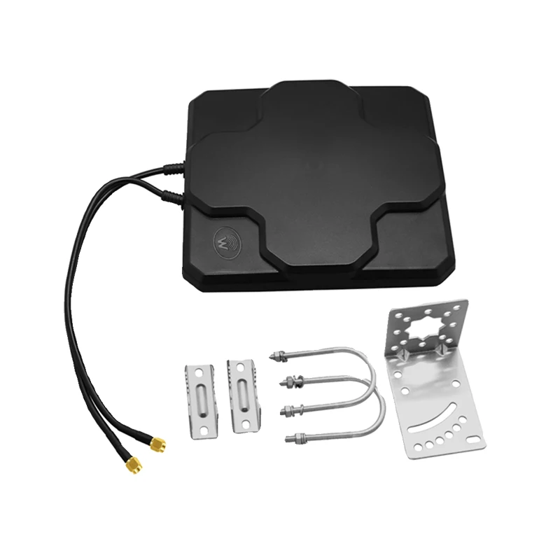 698-2700MHz GSM 4G LTE NB-IOT Outdoor High Gain Dual Polarization Directional Flat Panel Wall Mounted Signal Enhancement Antenna
