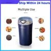 2024 New Small Electric Grinding Machine Grain Grinder Coffee Grinder Stainless Steel Nuts Beans Grains Mill Herbs  for kitchen 1
