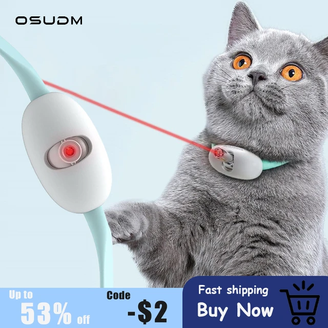 Smart Laser Cat Collar That's So Fetch!