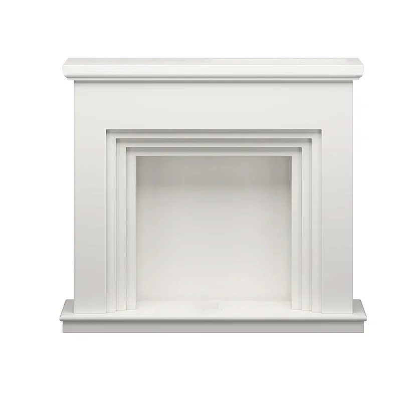 French art with lights, simple Internet celebrity fireplace wall side cabinet, entrance cabinet ins wind wall side decorative