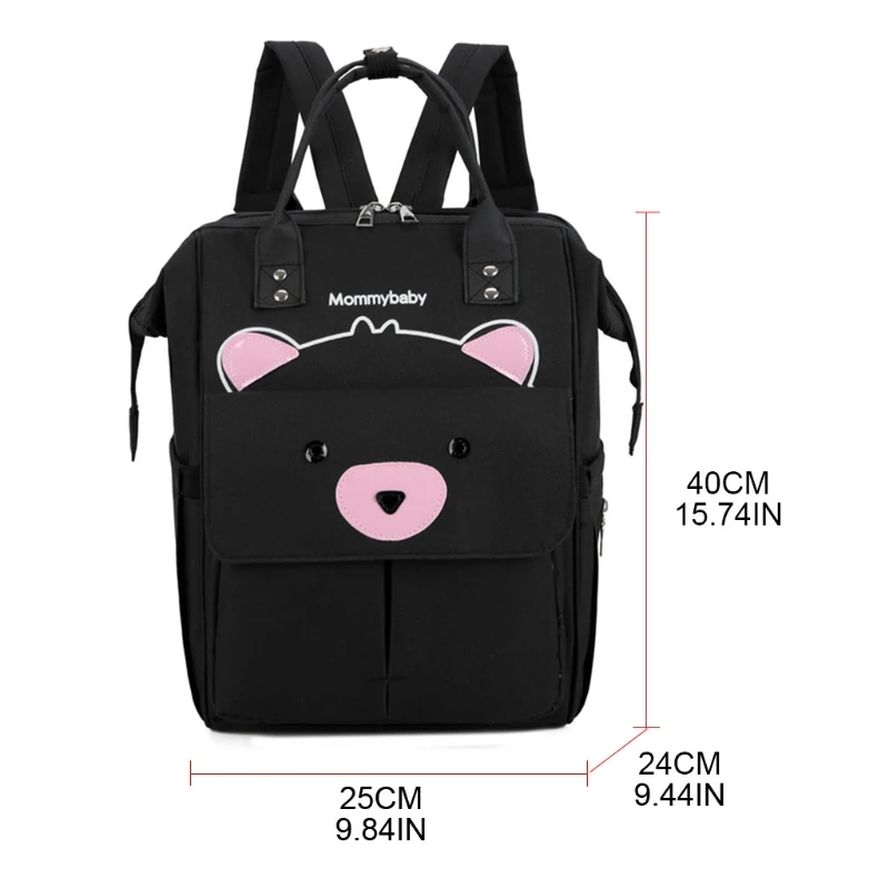 Diaper Bag Backpack Large Travel Multifunction Waterproof Baby Nappy Changing Bag for Dad Mom