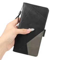 Luxury Leather Flip Wallet Phone Case - Premium Quality Cover for Galaxy Note 10 Lite (Black)