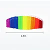 Outdoor Fun High Quality 1.4m Dual Line Parafoil Kite With Handle String Rainbow Sports Beach Good Flying Kids Adult Sport Toys 6