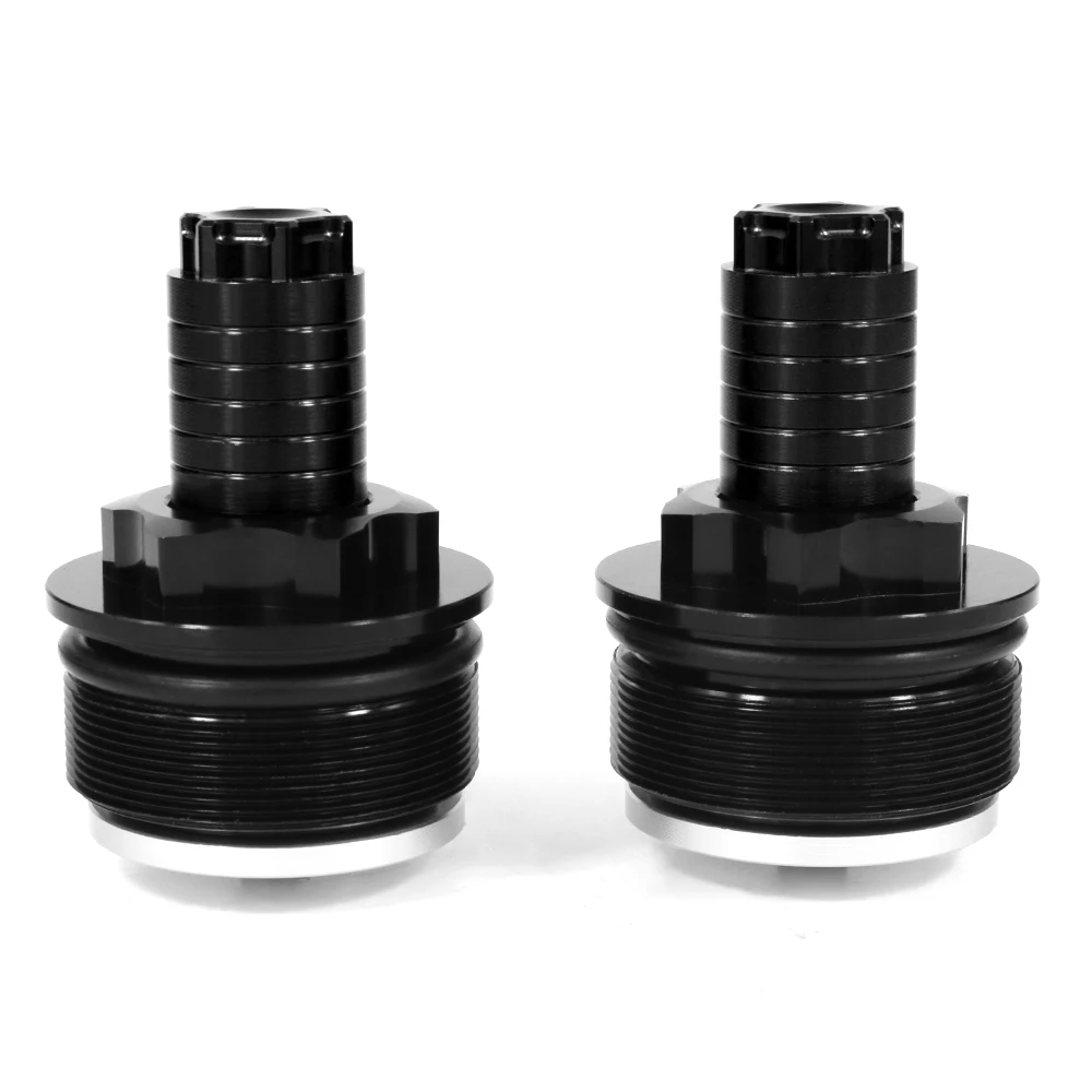 LANBAO Preload Fork Caps For Suzuki DR650SE (1996-2020) - 43mm Triangle Fork Bolts