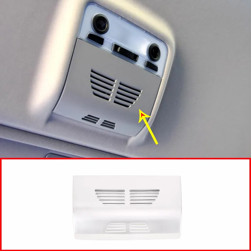 

ABS хром для BMW E90 3 серии 2005-2012 Автомобильная задняя крыша лампа для чтения декоративная крышка аксессуары для отделки