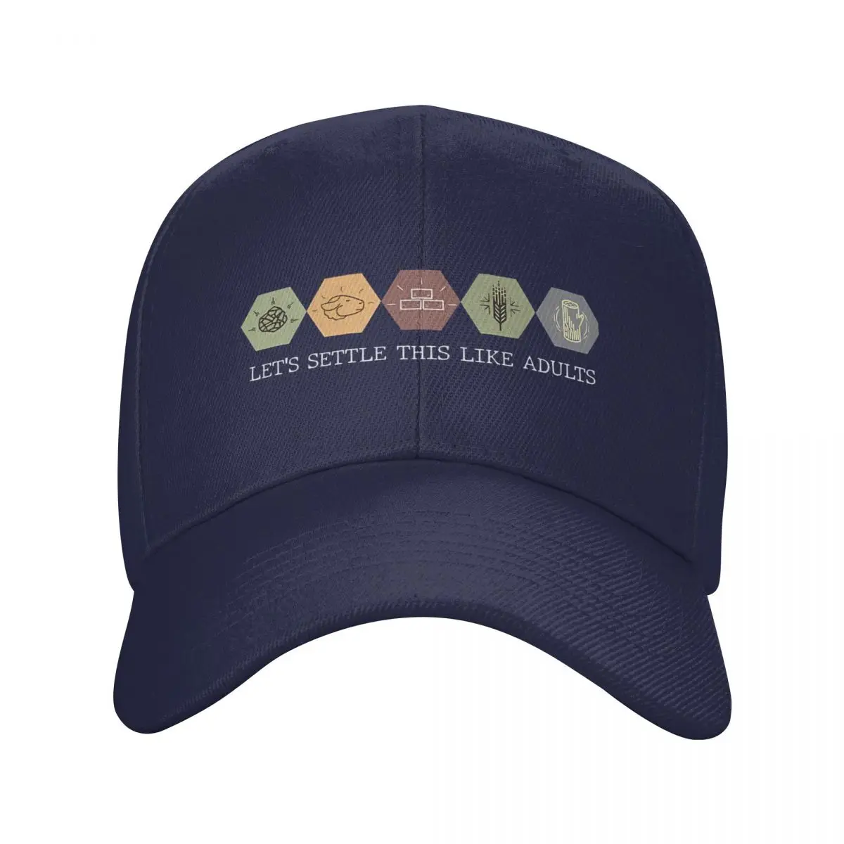 thumbnail image 1 of Resolvamos esto como adultos Gorras de béisbol Gorra con visera C-Catan Sombreros de sol para hombre, 1 of 7