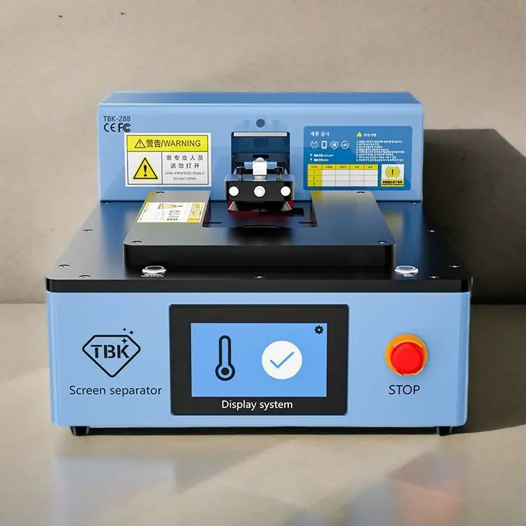 TBK 288 Smart Automatic Screen Splitting Machine Intelligent Control LCD Screen Separator Machine Built-In Vacuum Pump