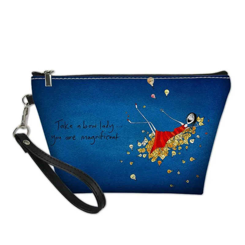 

Leather Women's Cosmetic Bag Small Ladies Travel Makeup Bags Female Make Up Bag Necessary Beauty Wash Pouch Toiletry Cases
