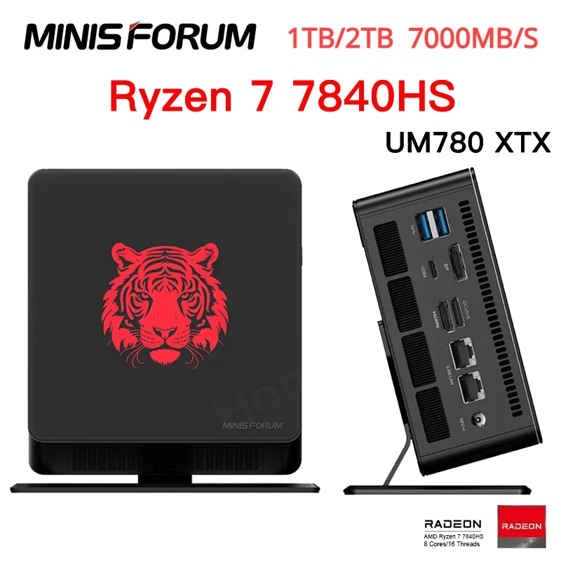 Minisforum EliteMini UM780 XTX Ryzen 7 7840HS Mini PC