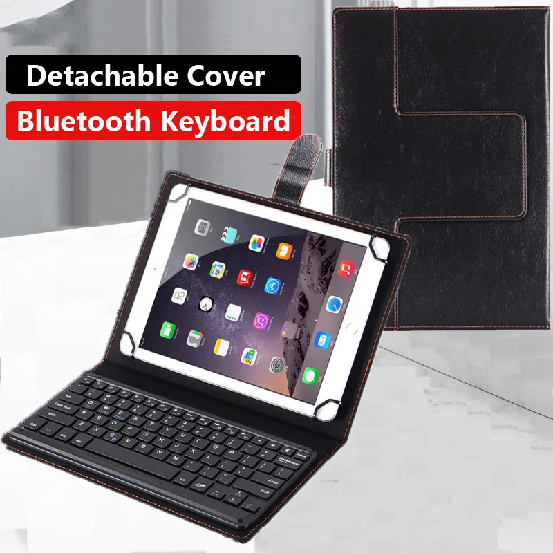 Custodia In Pelle Per Tastiera Bluetooth Per Blackview Tab 70 Wifi 7 Pro 8 4G 9 Custodia Per Tablet Wireless Da 10.1 "Custodia In Pelle Per Tastiera