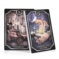 NEW Fin Sieve Kipper Tarot Cards Full English Board Games Divination Fate Family Party Playing Oracle Card Deck Table Game 2