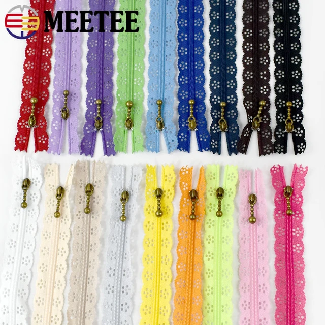 10pcs/lot Invisible Zippers Nylon for Tailor Sewing Crafts Clothing Sewing  Accessories Handcraft 18/25/30/40/50/60cm - AliExpress