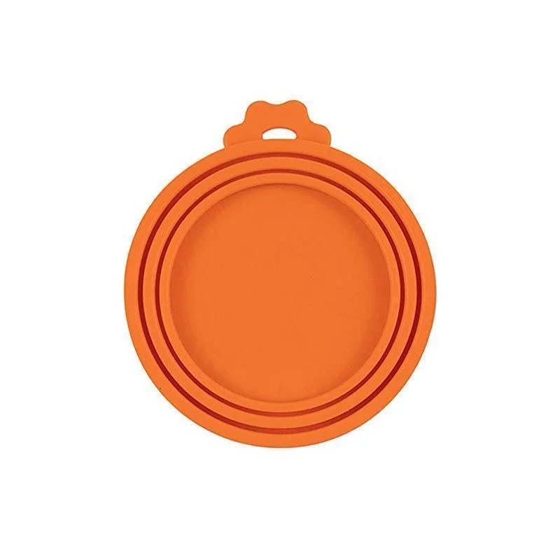 Versatile Silicone Pet Food Can Cover - 3-in-1 Seal