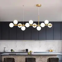 Nordic Dining Tables Pendant Lamp for Restaurant Living Room Center Table Kitchen Chandelier Home Decor Lusters Lighting Fixture 1