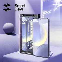 Ultra HD Clear Tempered Glass Screen Protector - Dust - Free & Anti - Fingerprint - 1 piece (For Samsung S24 Plus)