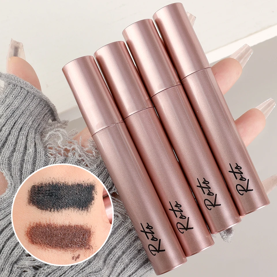 Mascara Allongeant Micro-brosse 10g - Noir Ou Brun, Pour Cils Courts - Neuf