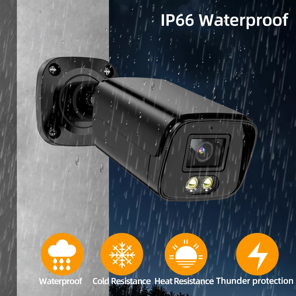 S7738e8a2f36f4d87bcffb23e4a3bc419E 4K10CH POE NVR Camera Kit Two Way Audio IP CCTV Camera Security System Set 8MP POE Dome Video Surveillance System Kit 8 Channel