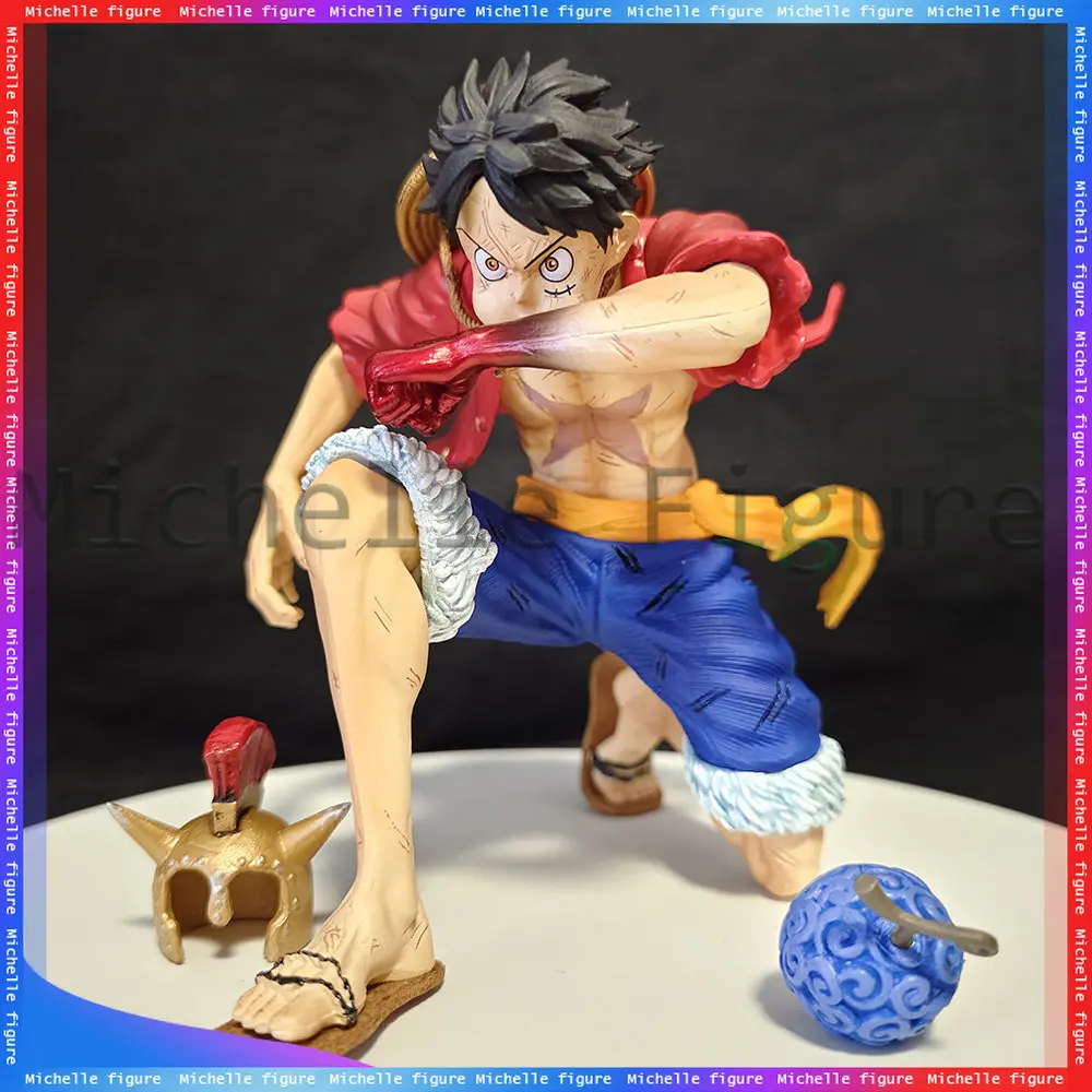 

13cm One Piece Luffy Figure Blowing 3 ColorwaysAction Figures Statue Anime Figurine Model Doll Decoration Collection Toys Gift