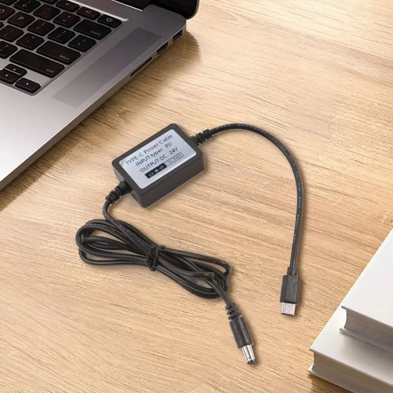 J78A 유형 C 24V 5.5x2.1mm 라우터 노트북 스피커 모뎀 LED용 충전 케이블