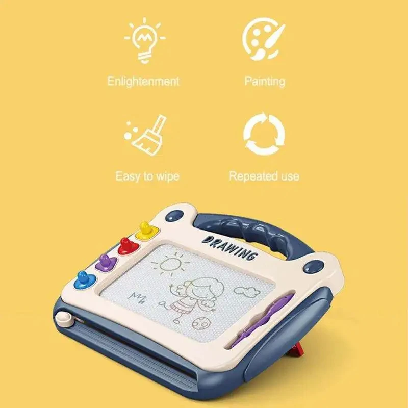 Children Magnetic Drawing Board Baby Colorful Writing Pad Drawing Toys Graffiti Drawing Tool Montessori Educational Toys Gifts 3
