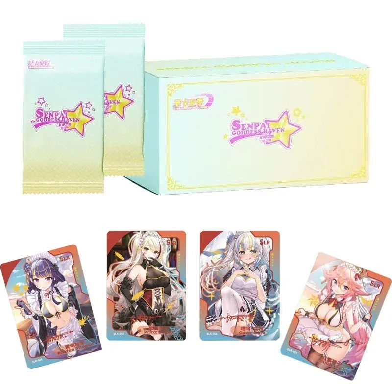 

Wholesales Goddess Story Collection Cards Booster Box Bikini Case Rare Anime Table Playing Game Board Cards
