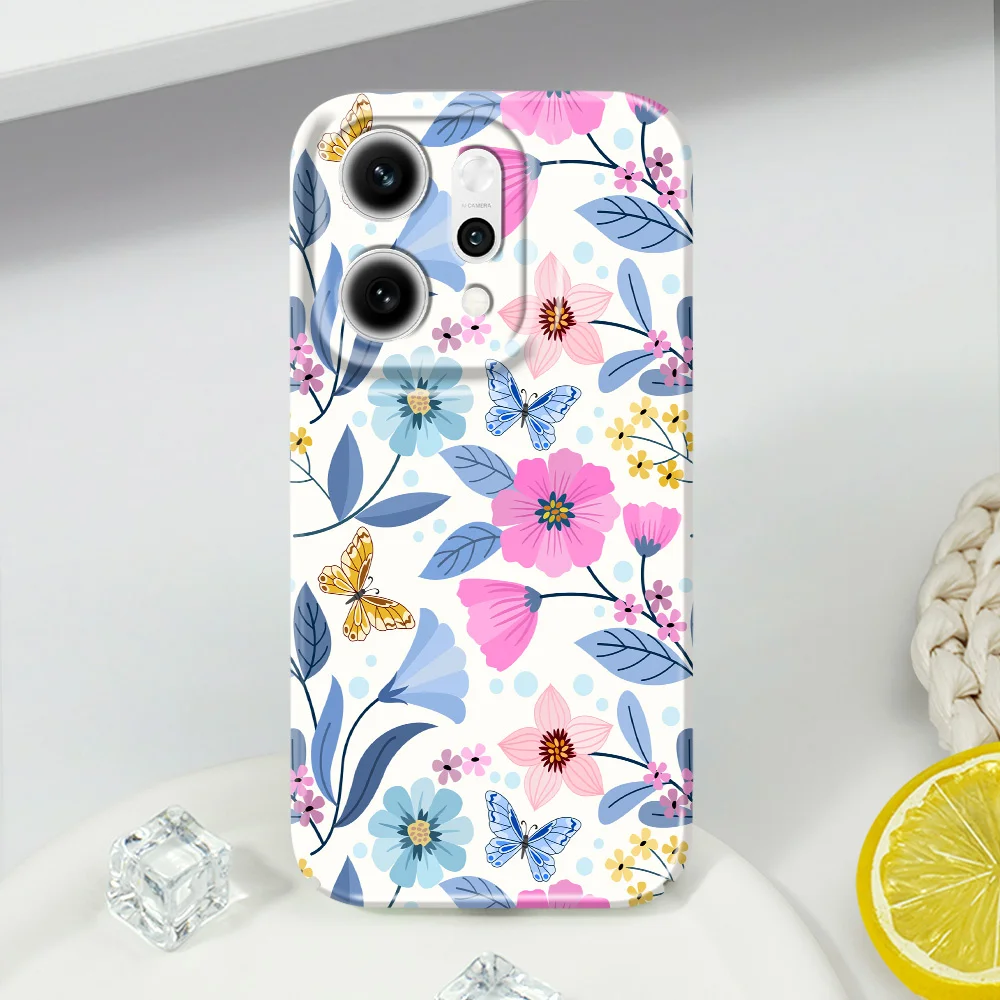 Vibrant Floral Pattern Phone Case - Durable Hard Cover