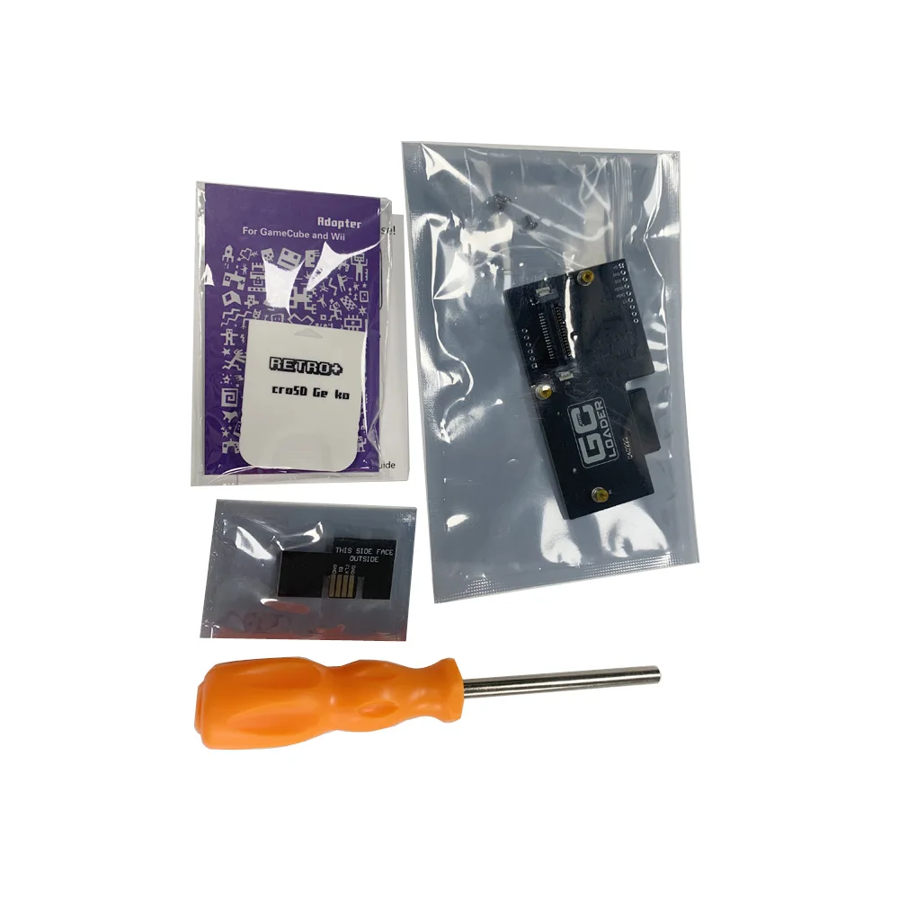 

Замена для GC Loader Lite SD2SP2 адаптер TF кардридер для NGC для консоли GameCube (DOL-001/DOL-101)