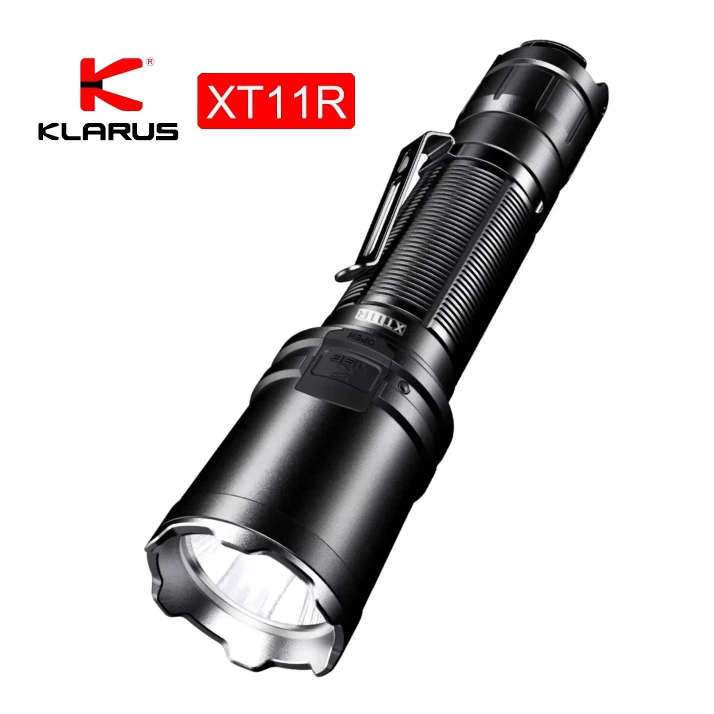 Rechargeable Tactical Flashlight with 18650 Battery for Camping