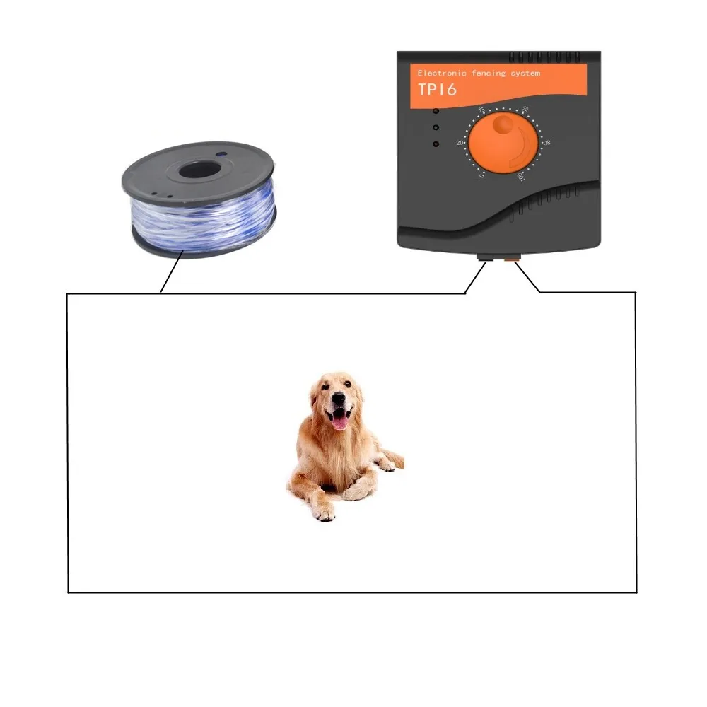 Rechargeable Waterproof Adjustable Dog Training Collar and Fence System