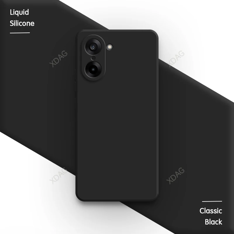 Premium Liquid Silicone Soft Back Cover - Fashionable and Protective Design