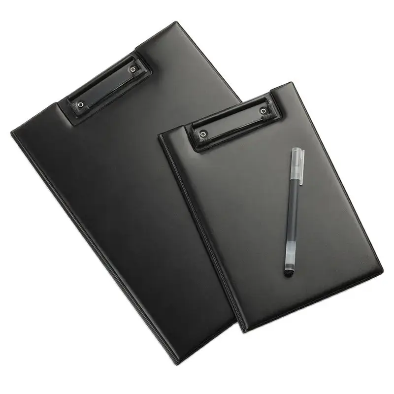 Stationery Writing Board Nurse Clipboard Leather Splint A4 A5 Signature Board Writing Pad writing clipboard transparent clipboard business folder clipboard holder