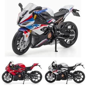 1/12, BMW S1000RR, мотоциклетная игрушка 1:12 RMZ City, литая металлическая гоночная модель, суперспортивная миниатюрная коллекция, подарок для мальчиков и детей