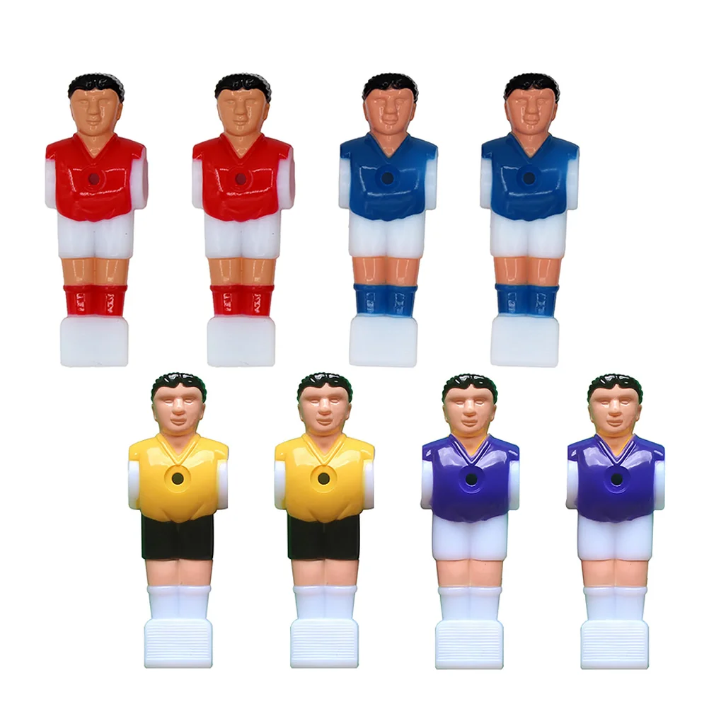 8Pcs Foosball Machine Toys Foosball Player Models Tournament Style Player Toys