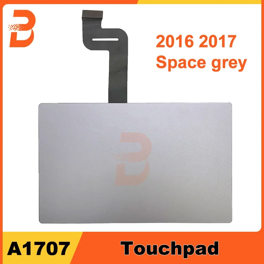 Original Touchpad Trackpad With Cable Macbook Pro Retina 15'' A1707 Space Grey Color