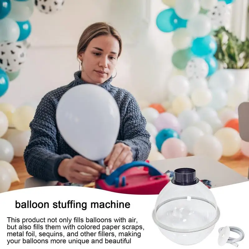 Balloon Opening Clip Kids Plier Expander Convenient Metalic Balloons Opener  Home Bobo Filling Confetti Stuffing machine Pump - AliExpress