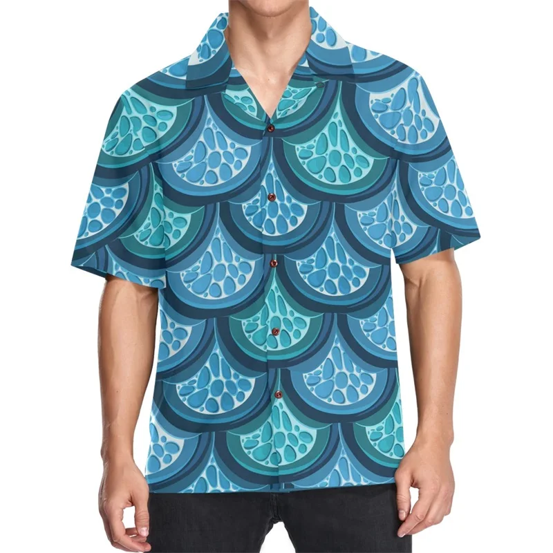 thumbnail image 1 of Camisas gráficas de Mahjong con estampado completo para hombre, camisas hawaianas informales de manga corta con botones y blusas y camisas de gran tamaño para hombre, 1 of 5