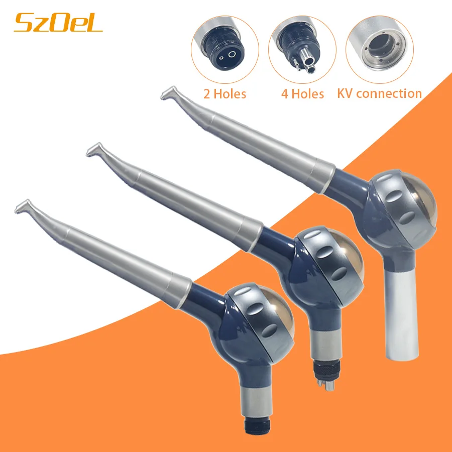 Dental Sandblasting Machine, Air Polishing Cleaning Machine, Sandblasting Is Not Easy To Block，2 Holes/4 Holes/KV-connection