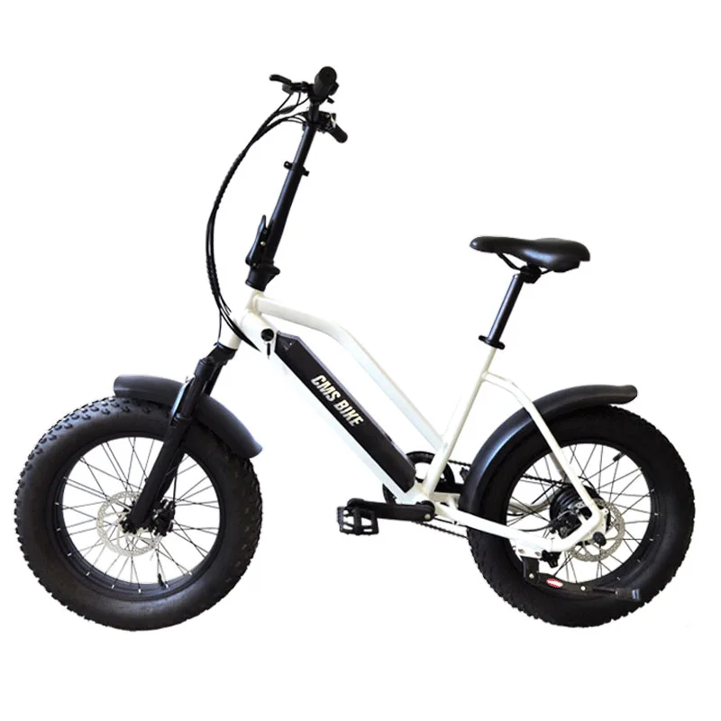 Export 20-inch folding fat tire electric vehicle off-road electric bicycle 4.0 ultra-wide tire shock-absorbing ATV