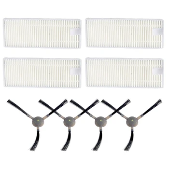 4 pezzi filtro spazzola laterale per Lefant F1 Robot aspirapolvere pezzi di ricambio filtro spazzola laterale parte dello strumento di pulizia della casa 1
