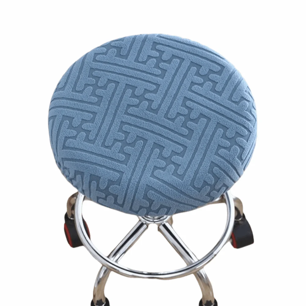 Easy Care Stretchable Bar Stool Cover - Soft, Skin-Friendly, Breathable, Dust-Proof Seat Protector