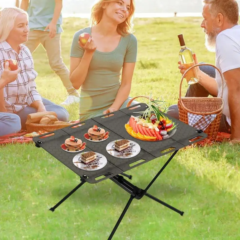 

Camp Tables Portable Foldable Sturdy Camping Table Foldable Design For Easy Storage Camping Table Folding Elastic Retractable