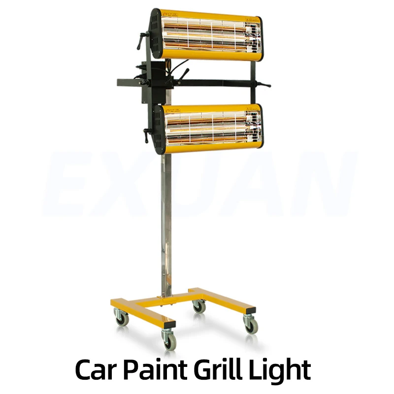 2100W Shortwave Car Infrared Lamp Electric Heater for Car Paint Drying in Garage or Bodyshop 220V Baking Paint Room Lamp infrared lamp
