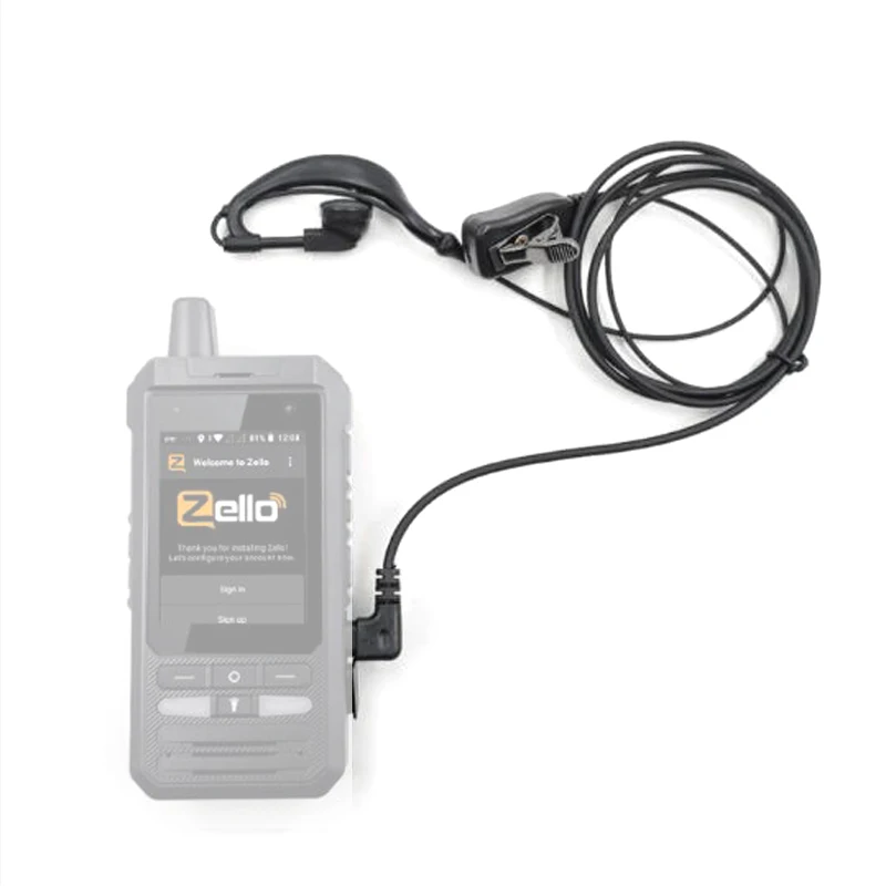 Type-C Plug Headset For 4G-G6 W8 HD777A UNIWA F80S Or W8PRO K300 4G Network Rad