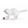 Pet Toy Cat Toys Cat Plush Ball Toys Pet Bouncy Bell Ball Toy Colorful Pompoms Pet Supplies Random Color 3