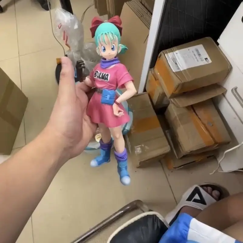 

26cm Anime Dragon Ball Z Action Figure Bulma Sexy Girl Kawaii Pvc Figure Statue Collectible Model Kid Birthday Gift Toys