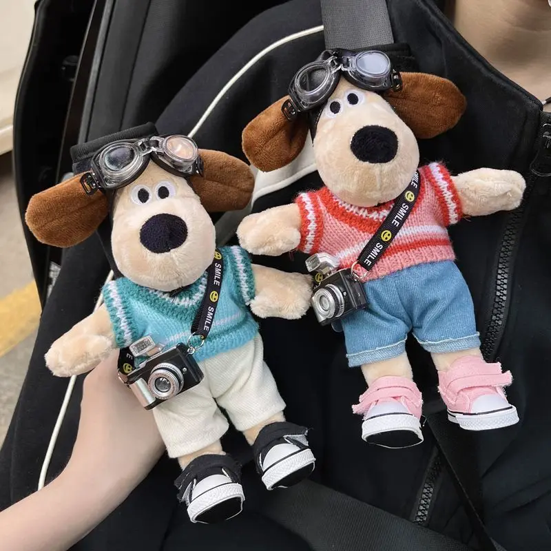 2023 New Car Seat Belt Shoulder Guard Cute Creative Master Dog Doll Car Insurance Belt Anti-abrasion Soft Protection Cover
