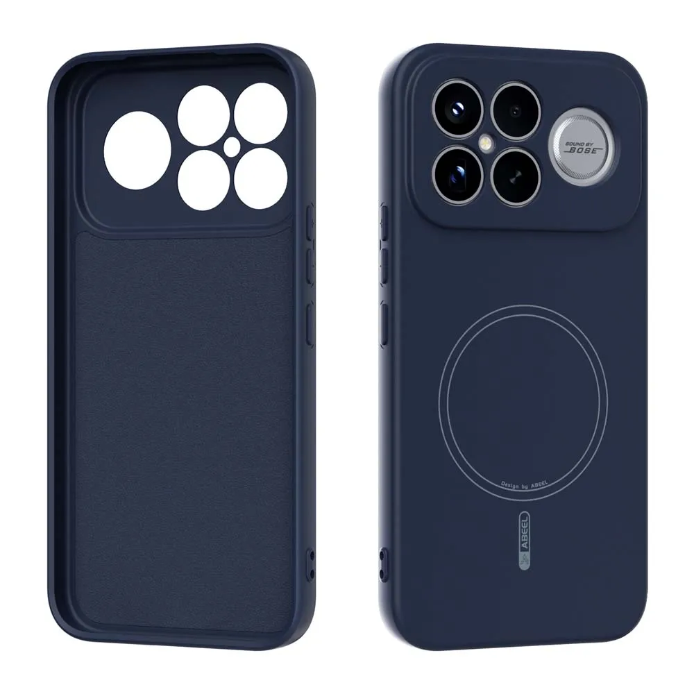 Magnetic Wireless Charging Liquid Silicone Shockproof Soft Case