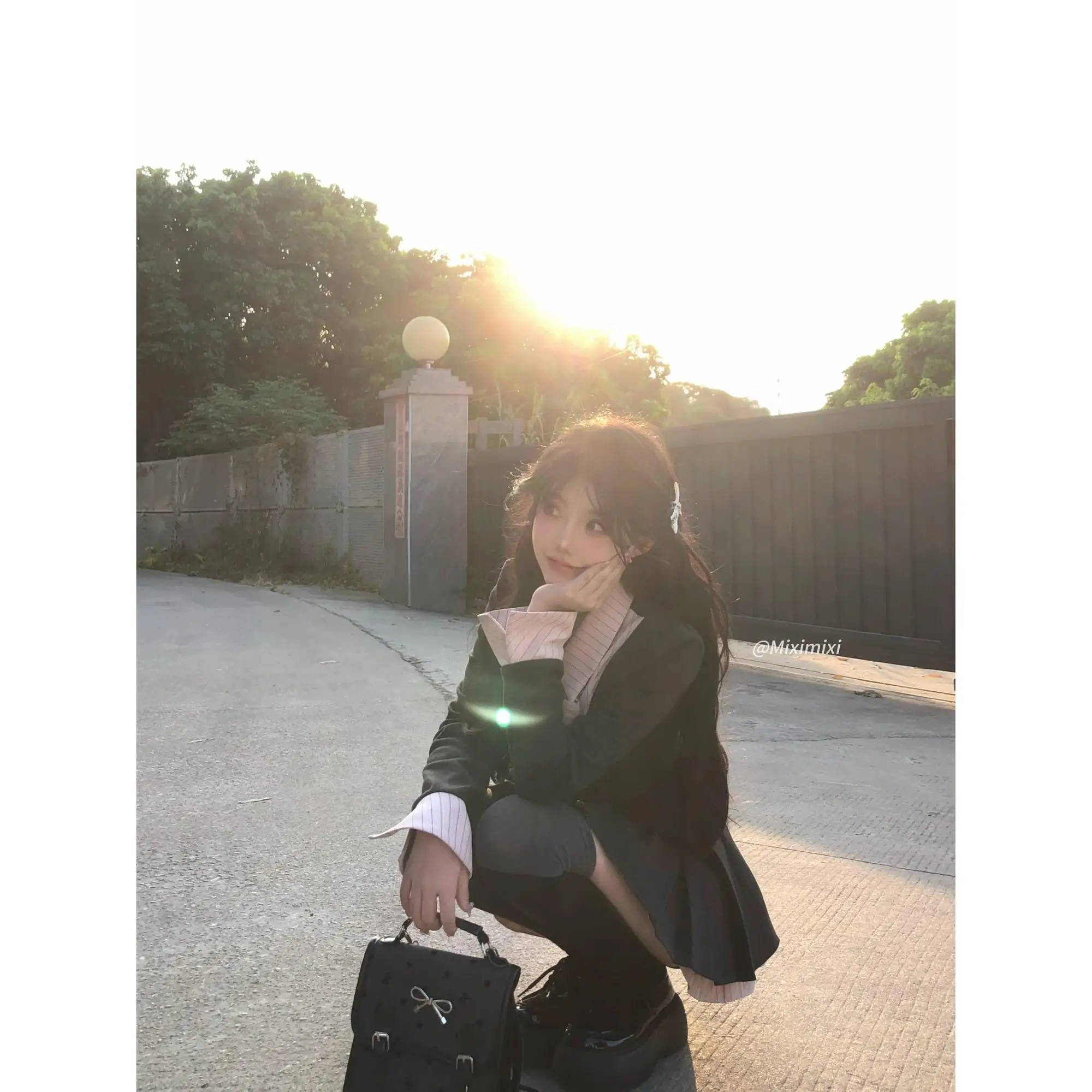 Y2K Blazer Dresses for Women Preppy Style Autumn New Patchwork Long Sleeve Pleated A-line Bow Korean Fashion Female Clothing